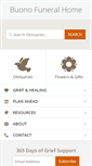 Mobile Screenshot of buonofuneralservice.com